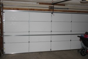 2 car garage panel insulation after